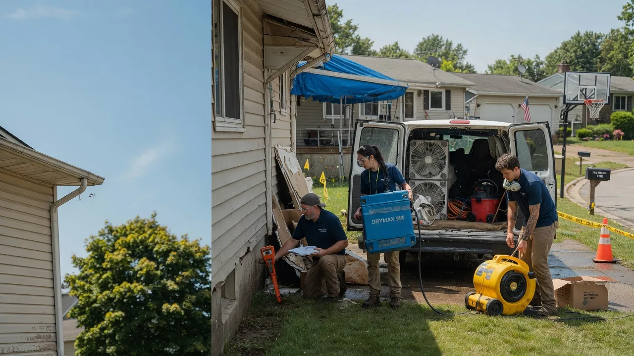Ceiling Leak Cleanup in East Worcester, NY near me